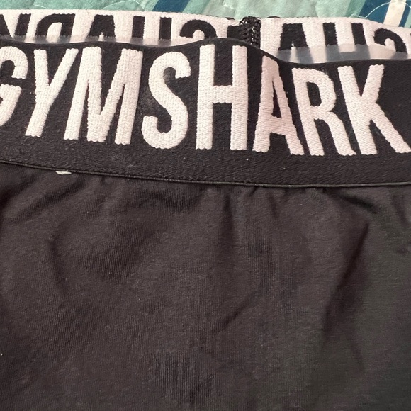 M Gymshark Women's S Fit Seamless Cycling Shorts Black White Flex GLSH006-BK/WH - Picture 6 of 11